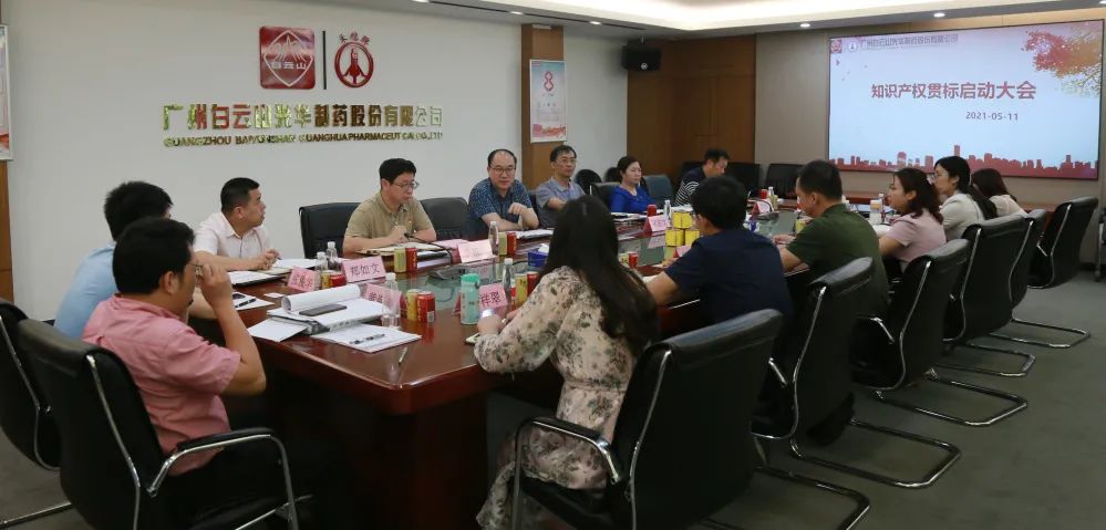 白云山j9国际集团公司召开知识产权贯标再认证启动会议